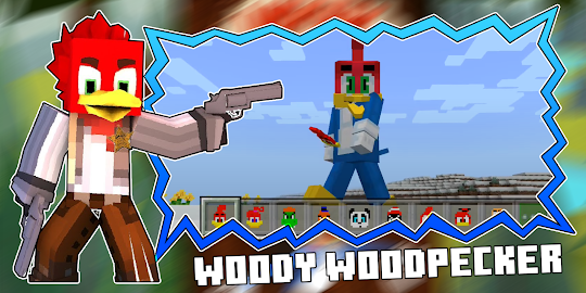 Woodpecker mod for Minecraft