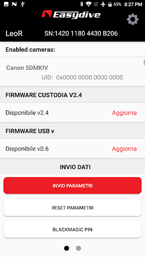 Android application LeoR – Setup housing screenshort