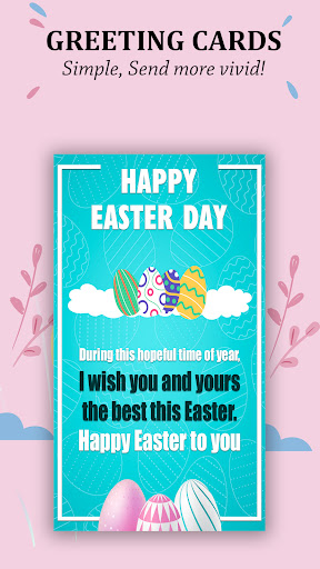 Android application Easter Day Greeting Card Maker screenshort