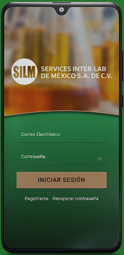 Android application SILM Services Inter Lab México screenshort