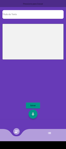 Voice to Text Screen 3