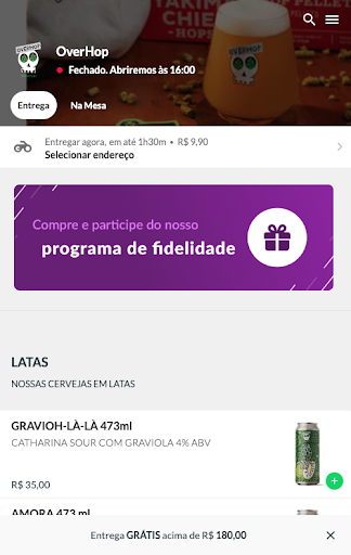 Android application Overhop screenshort