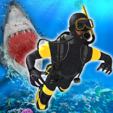 Scuba Diving Simulator: Underwater Shark Hunting icon