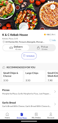 K & C Kebab House Screen 3