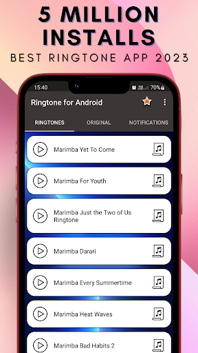 Ringtone for Android™ Screenshot 1 - AppWisp.com