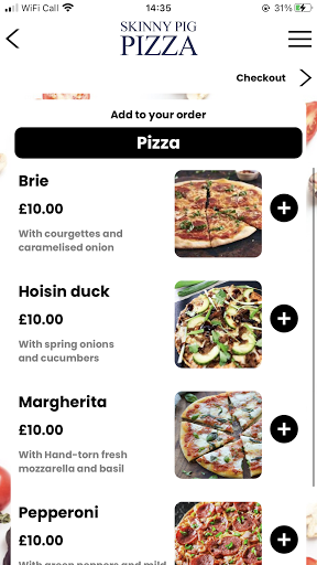 Skinny Pig Pizza Screen 3