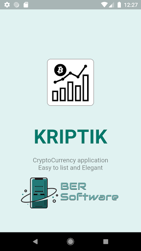Android application KriptikApp screenshort