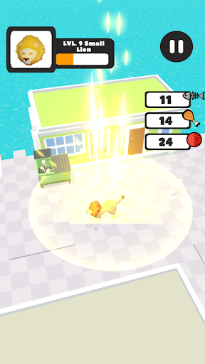 Android application Idle Street Cat screenshort