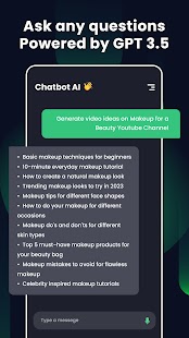 Chatbot AI - Ask me anything Screenshot