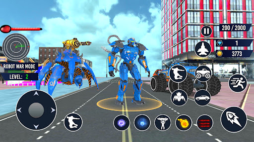 Octopus Transformer Robot Game Screen 2