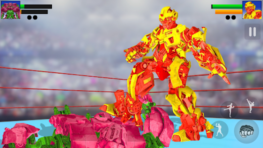 Robot Ring Fighting & Boxing screenshots 1