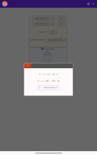 Volumen de un Cilindro