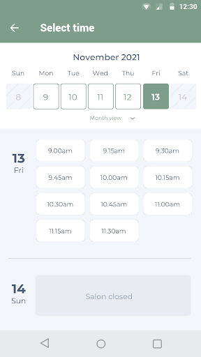 Skinfiniti clinic Screen 2