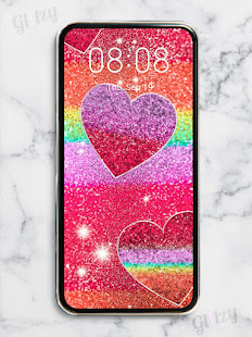 Girly Glitter Wallpaper Glitzy android2mod screenshots 8