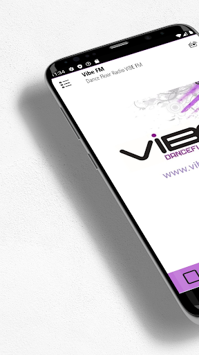 Android application VIBE FM screenshort