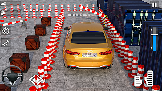 高度な駐車場シミュレーション：オフラインの自動車運転ゲーム