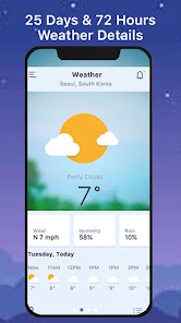 Weather Live - Accurate Weathe 1.0 APK + Mod (Unlimited money) untuk android