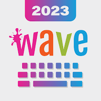 Wave Animated Keyboard Emoji