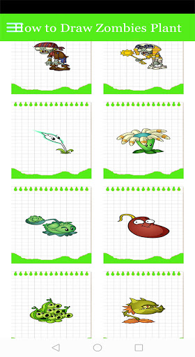 Learn How To Draw Zombies Plant ?tep By ?tep