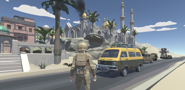 Dude Theft Military Open World