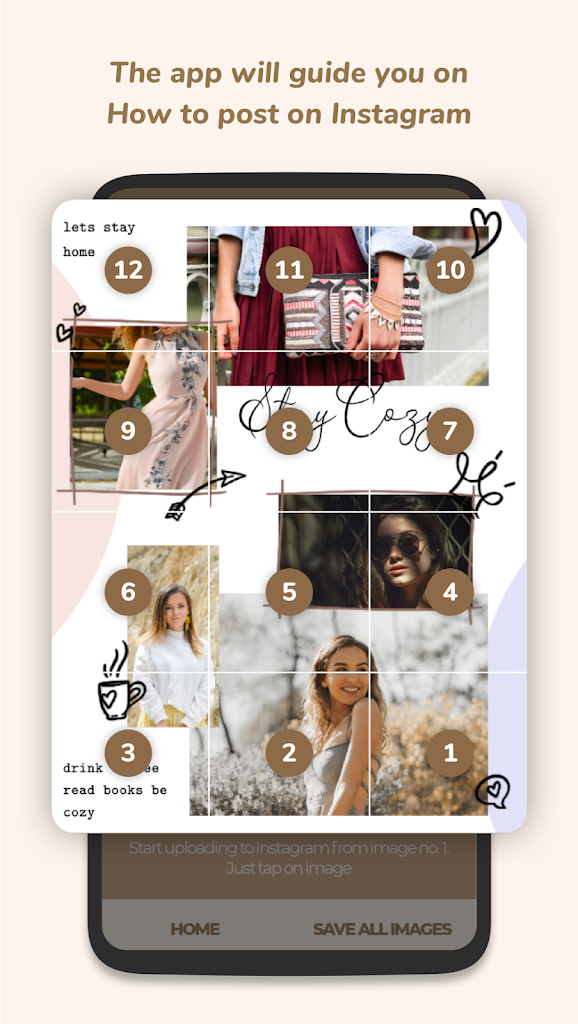 Puzzle Collage Template For Instagram Puzzlestar 4 1 0 Apk Download Com Puzzle Maker For Instagram Post Apk Free