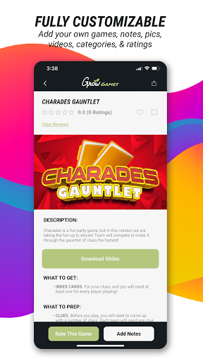 Grow Games & Icebreakers Screenshot