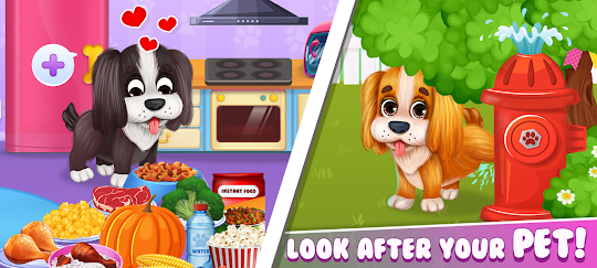 My Pet House: Puppies Care