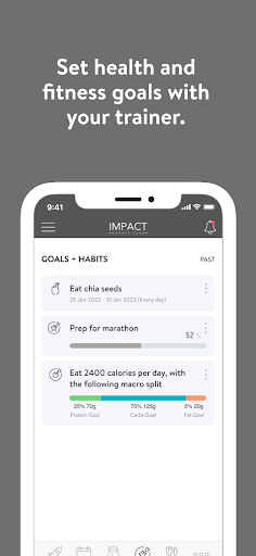 Screenshot of Impact Sports Club