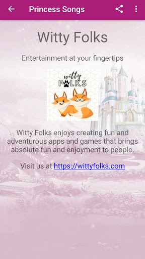 Princess Songs Screen 3
