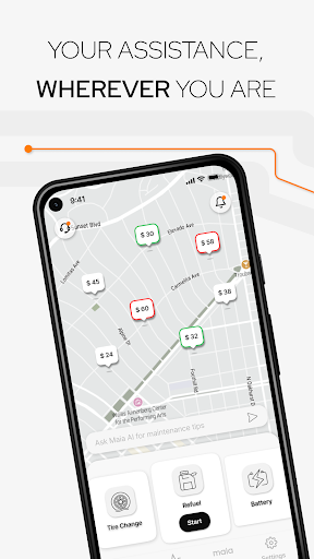 Android application Roadr: Roadside Assistance screenshort