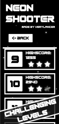Neon Shooter Screen 3
