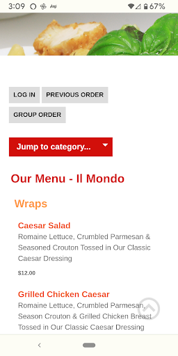 Il Mondo Pizzeria Screen 2