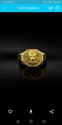 Gold Background HD Screen 2
