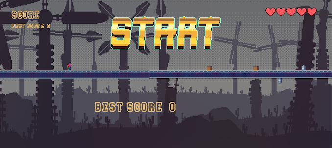 Cyber Runner 2D