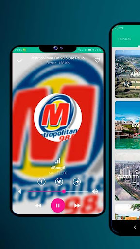 Android application Radio Brasil ao vivo screenshort