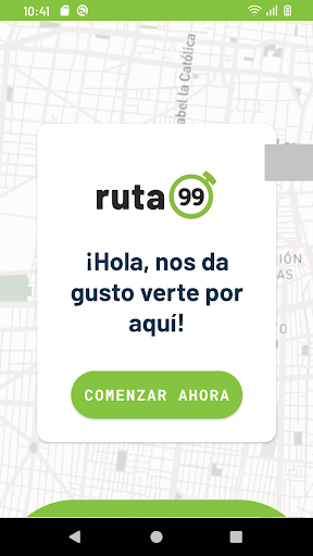 Android application Ruta 99 screenshort