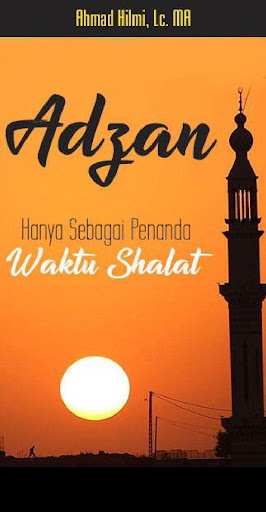Android application Adzan Penanda Waktu Shalat screenshort