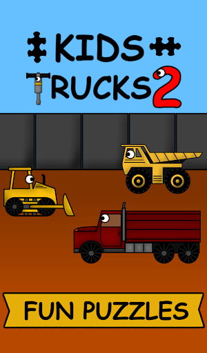 Screenshot of Kids Trucks: Puzzles 2