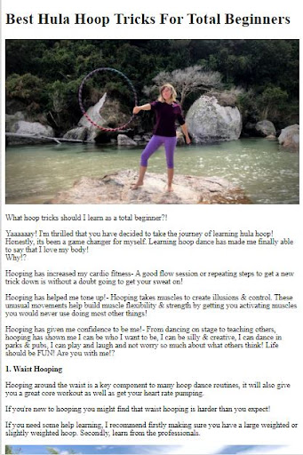 How to Do Hula Hooping Tricks Screen 2