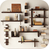 DIY shelves design icon