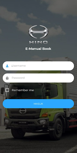 Android application Hino E-Manual Book screenshort