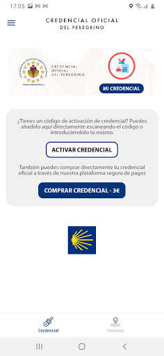 Credencial Digital Peregrino Screen 3