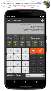 TechCalc Taschenrechner Screenshot