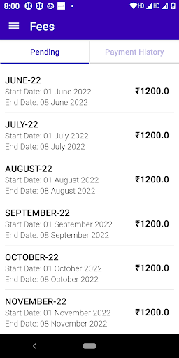 KMHS School App Screen 3