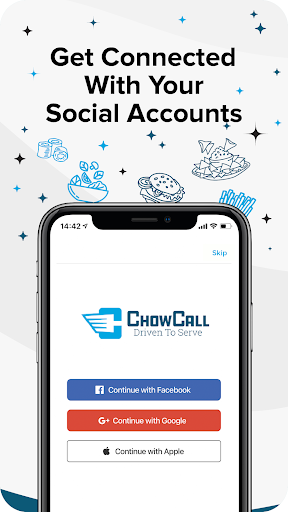 ChowCall - BaseX Screen 2