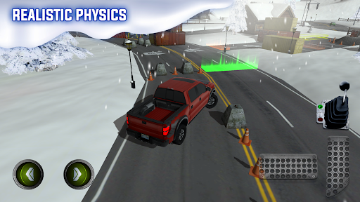 Ice Road Truck Parking Sim Screen 3