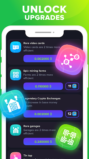 Screenshot of Bitcore: the Crypto idle game