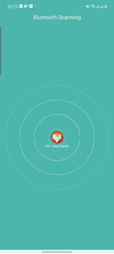 Android application Bluetooth Scanner screenshort