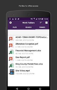 Captura 5 Work Folders android