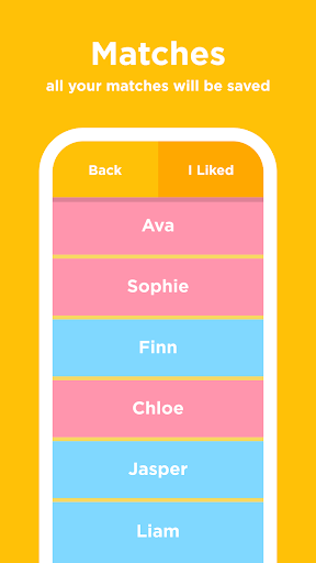 Screenshot of Babyname